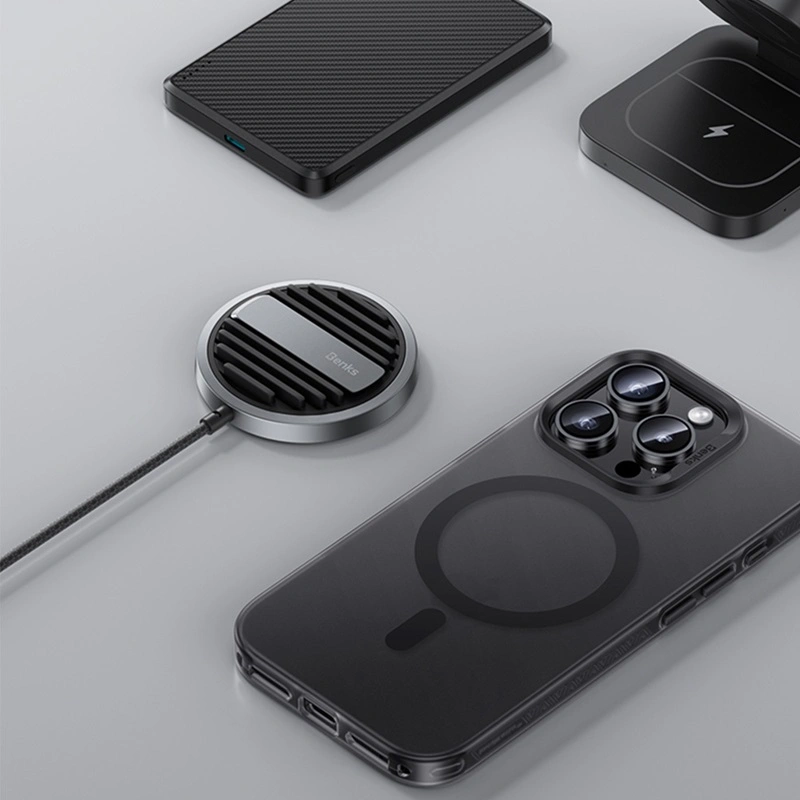 Benks iPhone Air Lucid Armor dėklas, juoda, 5 nuotrauka